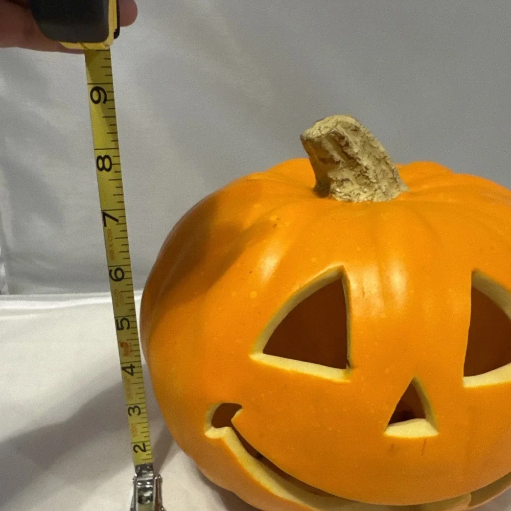 Halloween Jack o Lantern blow mold pumpkin Electric Lighted 2005 Model 22175 EUC